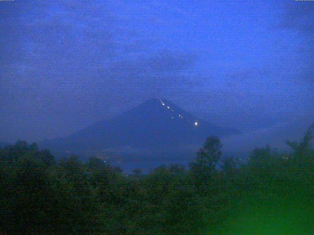 山中湖からの富士山