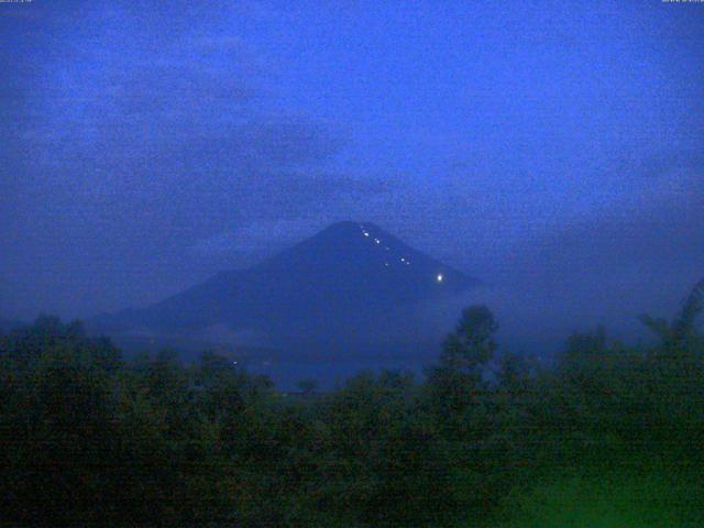 山中湖からの富士山