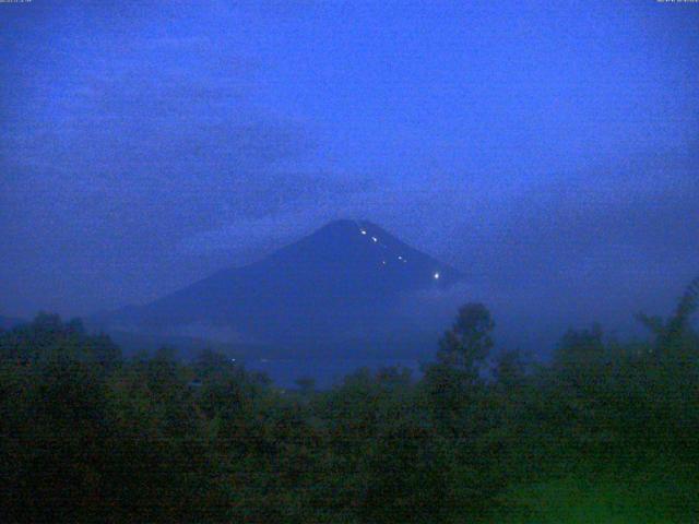 山中湖からの富士山