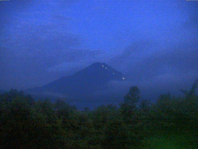 山中湖からの富士山