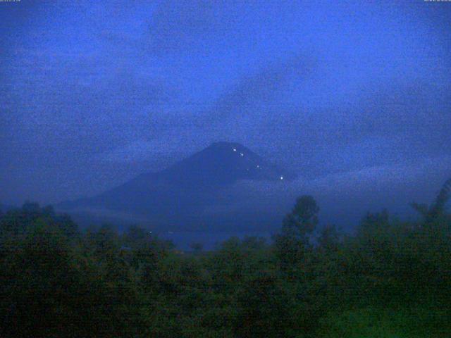 山中湖からの富士山