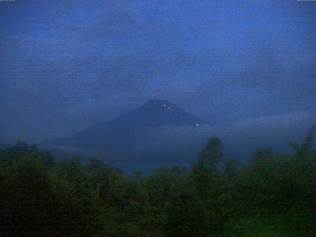 山中湖からの富士山