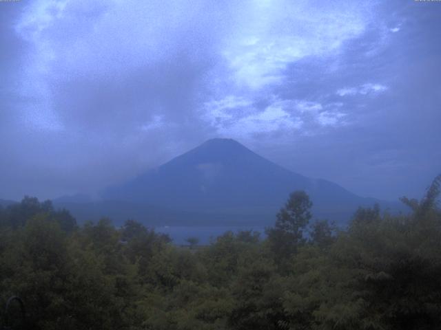 山中湖からの富士山