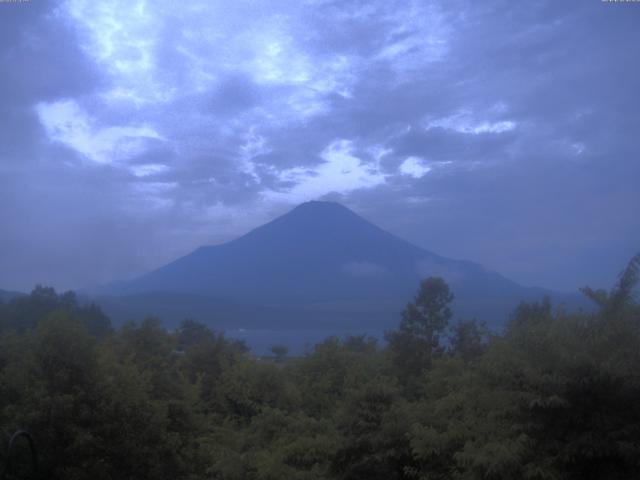 山中湖からの富士山