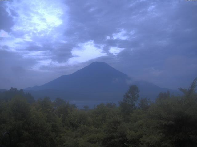 山中湖からの富士山