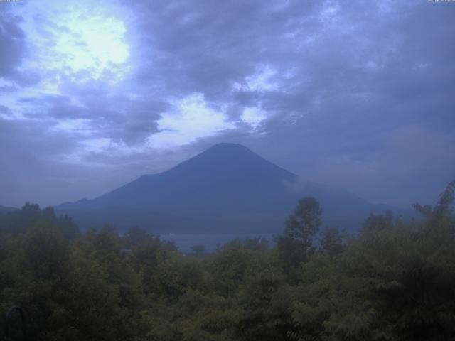 山中湖からの富士山