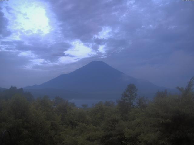 山中湖からの富士山