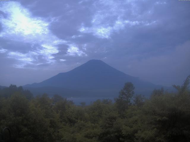 山中湖からの富士山