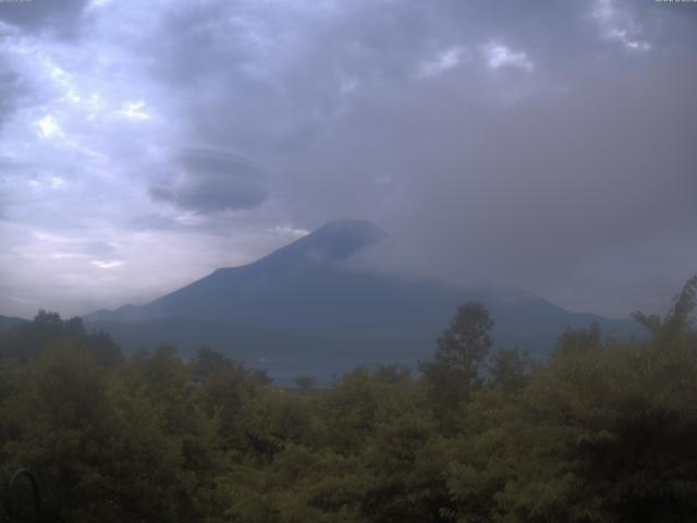 山中湖からの富士山