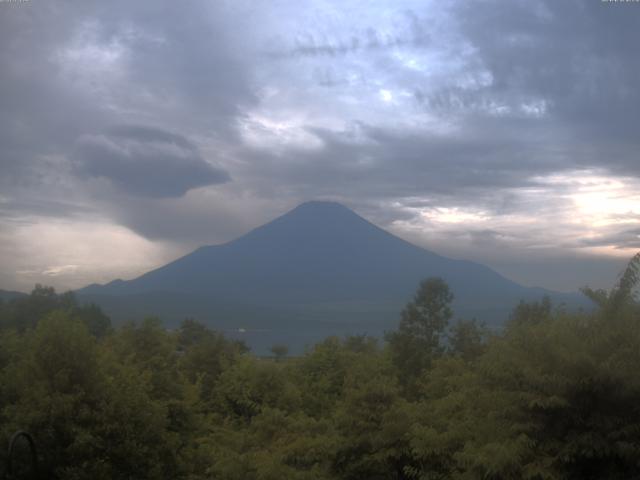 山中湖からの富士山
