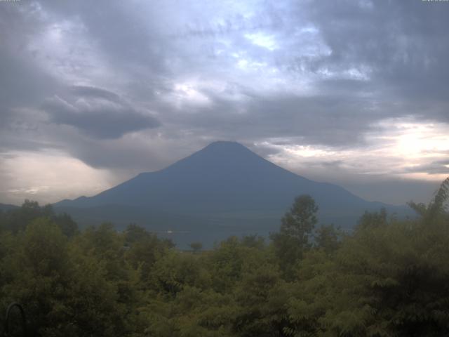 山中湖からの富士山