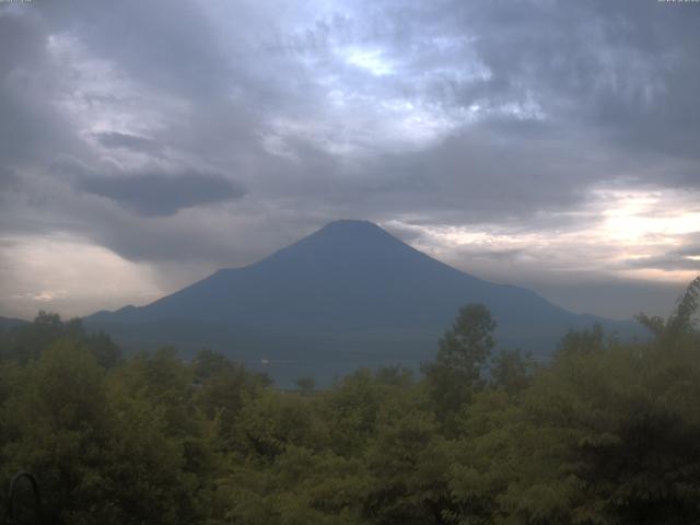 山中湖からの富士山