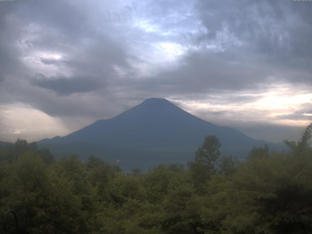 山中湖からの富士山