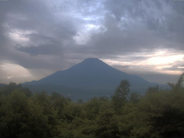 山中湖からの富士山