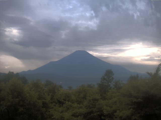 山中湖からの富士山