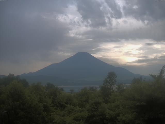 山中湖からの富士山