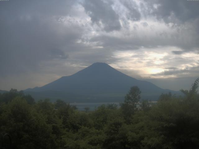 山中湖からの富士山