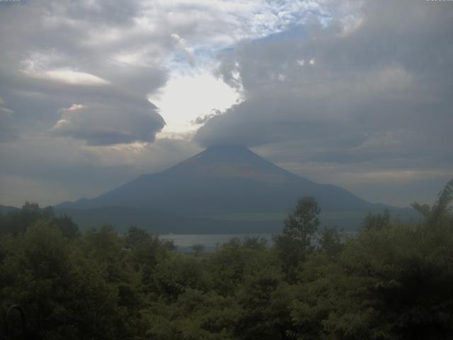 山中湖からの富士山