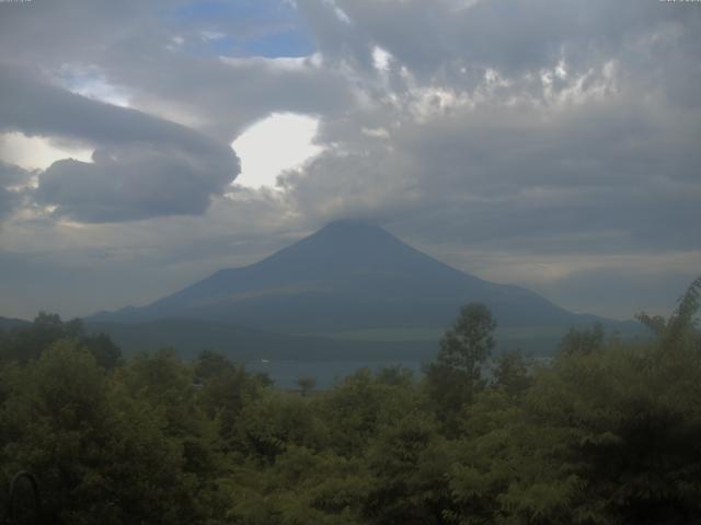 山中湖からの富士山