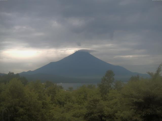 山中湖からの富士山