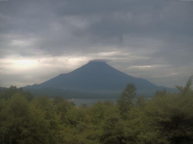 山中湖からの富士山