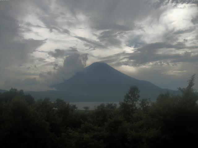山中湖からの富士山