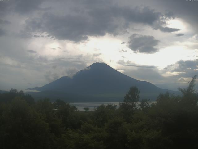 山中湖からの富士山