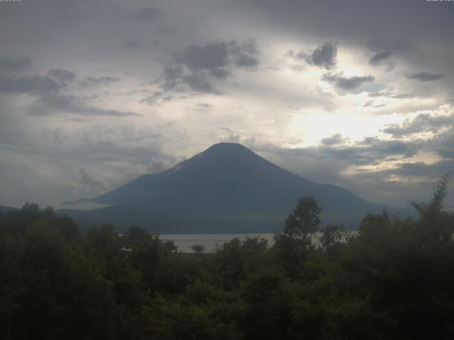 山中湖からの富士山
