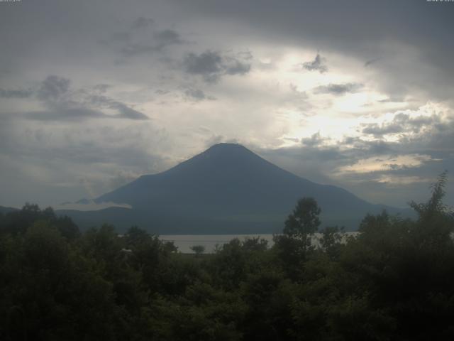 山中湖からの富士山
