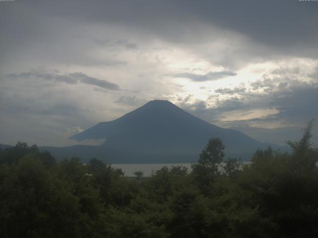 山中湖からの富士山