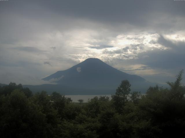 山中湖からの富士山