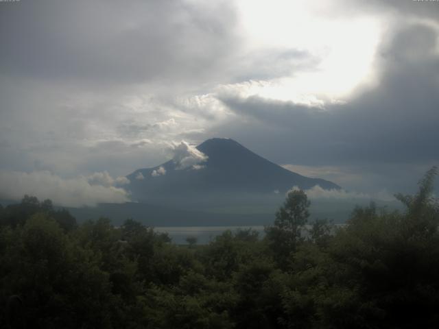 山中湖からの富士山