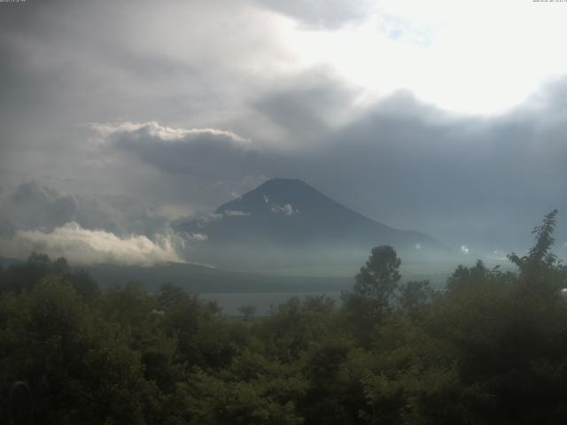 山中湖からの富士山