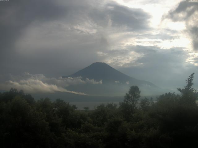 山中湖からの富士山