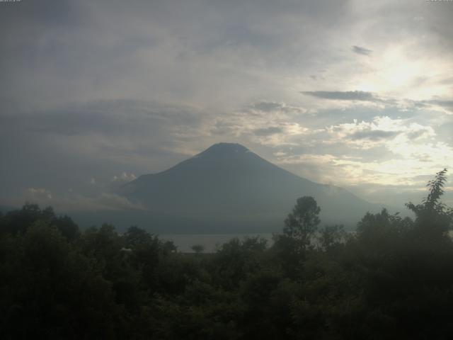 山中湖からの富士山