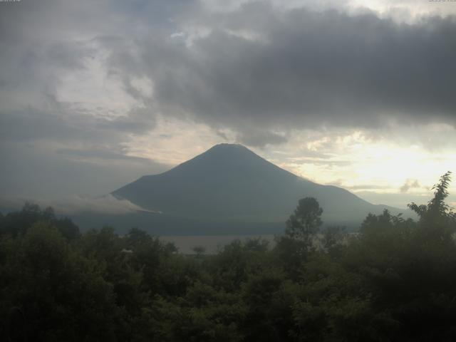 山中湖からの富士山