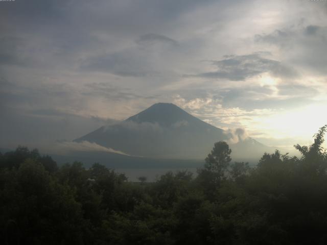 山中湖からの富士山