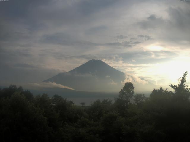 山中湖からの富士山