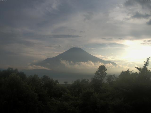 山中湖からの富士山