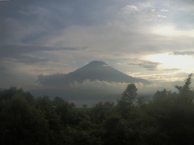 山中湖からの富士山