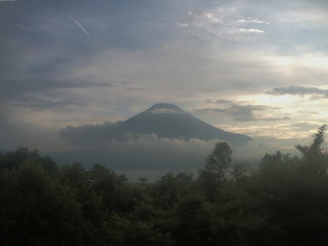 山中湖からの富士山