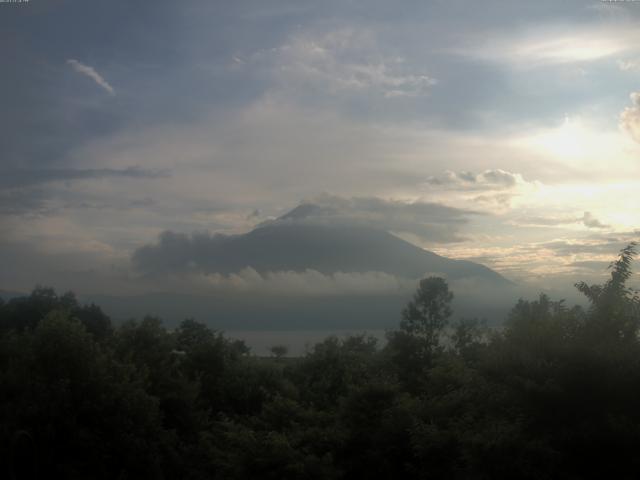山中湖からの富士山