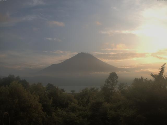 山中湖からの富士山