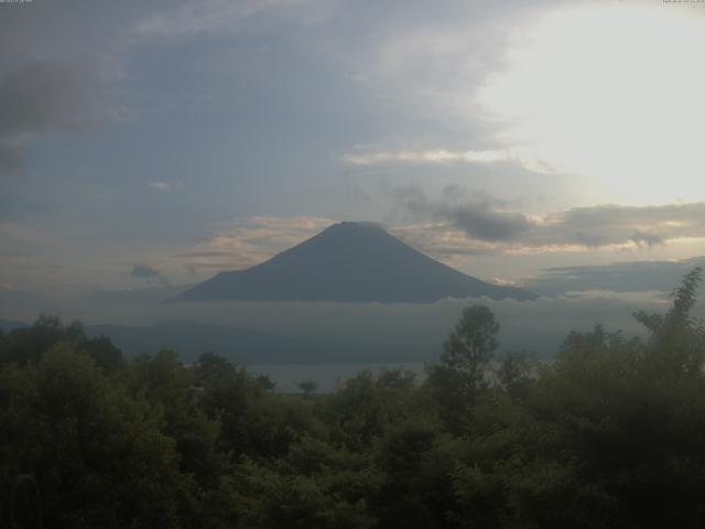 山中湖からの富士山