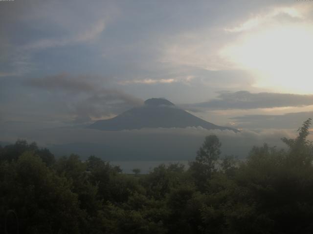 山中湖からの富士山