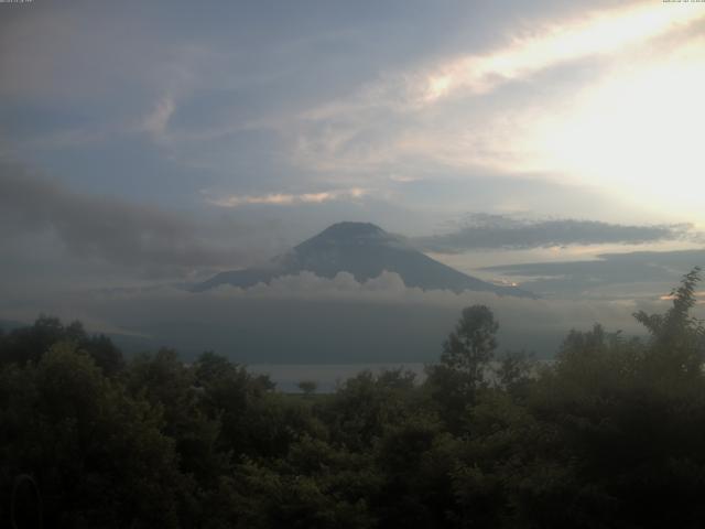 山中湖からの富士山