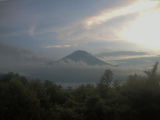 山中湖からの富士山