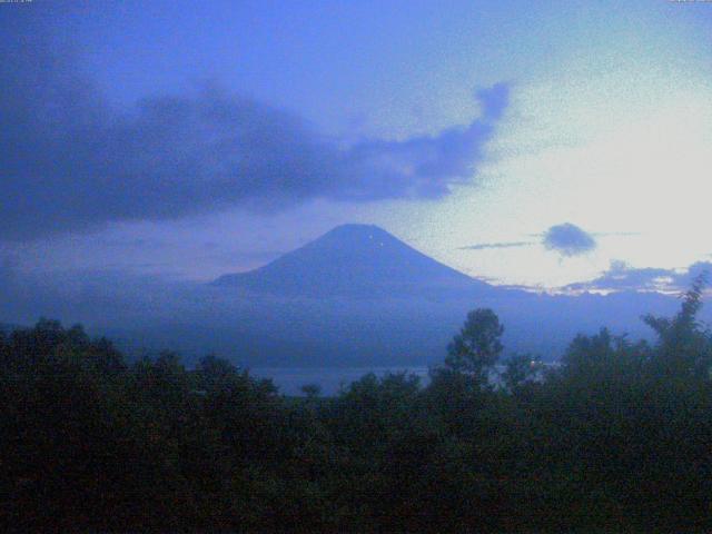 山中湖からの富士山
