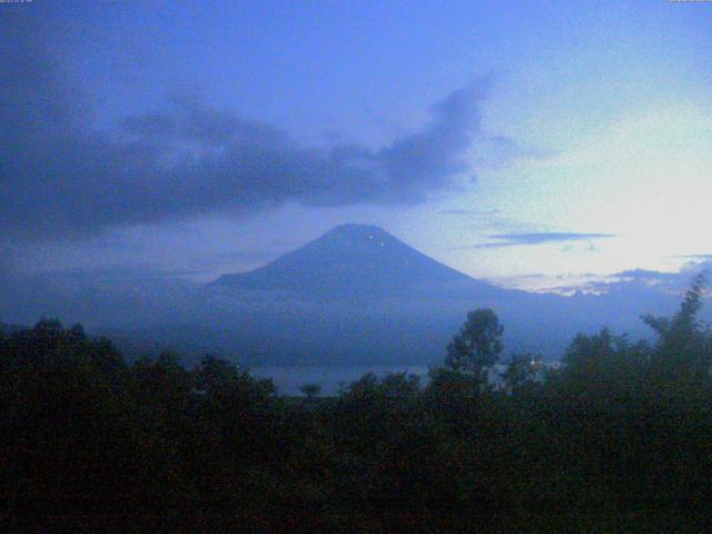 山中湖からの富士山