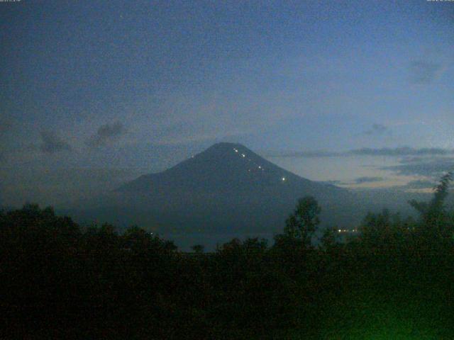 山中湖からの富士山